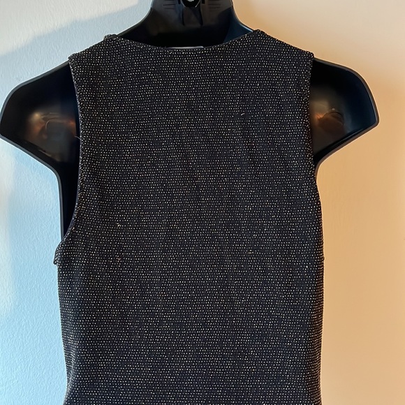 • Forever 21 Sparkly Shimmer Dress Gold and Black - Picture 6 of 12